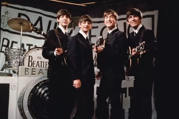 Paul McCartney, Ringo Starr, John Lennon and George Harrison in 1963