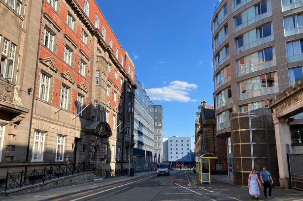 Hatton Garden was closed by police while emergency services dealt with the incident 