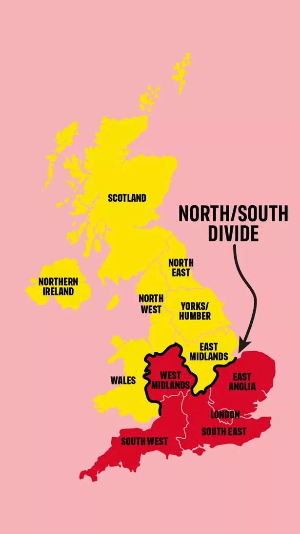 The new 'North/South' divide according to Iceland