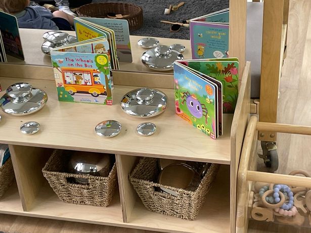 Details of the baby unit at Happy Days
