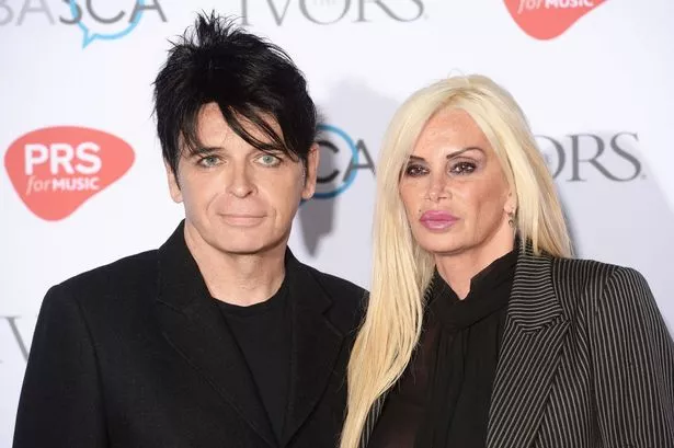  Gary Numan and Gemma O'Neil attend the Ivor Novello Awards