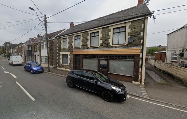 A row of properties