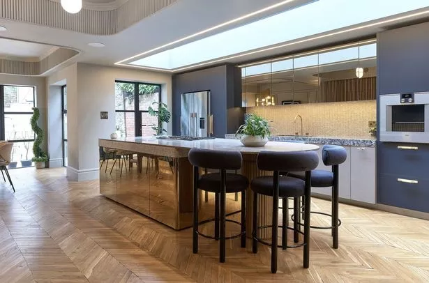 The FMB winning kitchen had to reflect the needs of the client including a breakfast bar