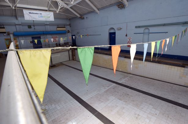Look inside Woolton Swimming Baths on Quarry Street in Woolton