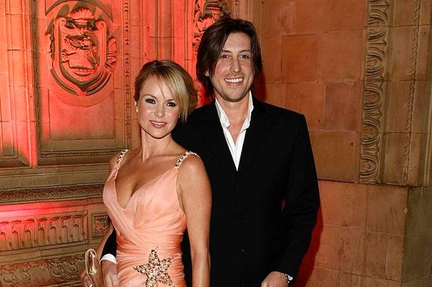Amanda Holden and Chris Hughes