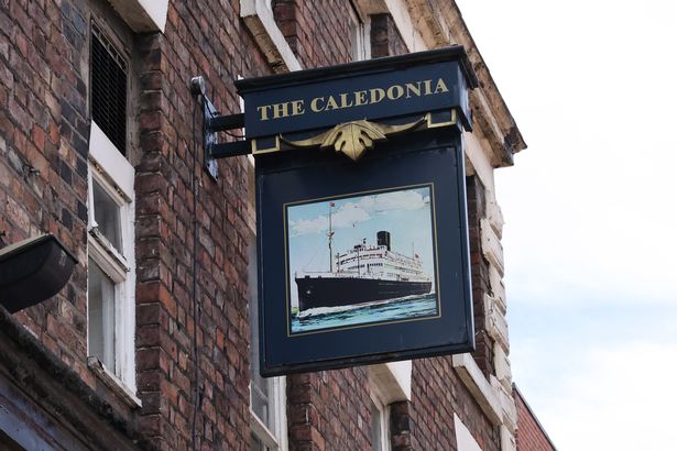 The Caledonia pub on Caledonia St in Liverpool