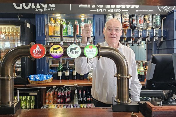 Dave McNally, manager of The Jawbone Tavern