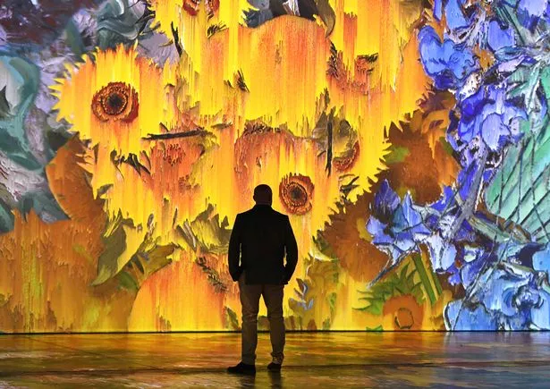 Beyond Van Gogh immersive experience, held at the Exhibition Centre Liverpool