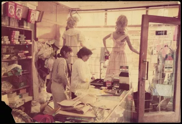 Chila's mum's shop which sold ladies and childrenswear