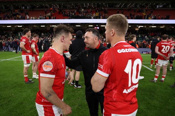 Wales head coach Matt Sherratt