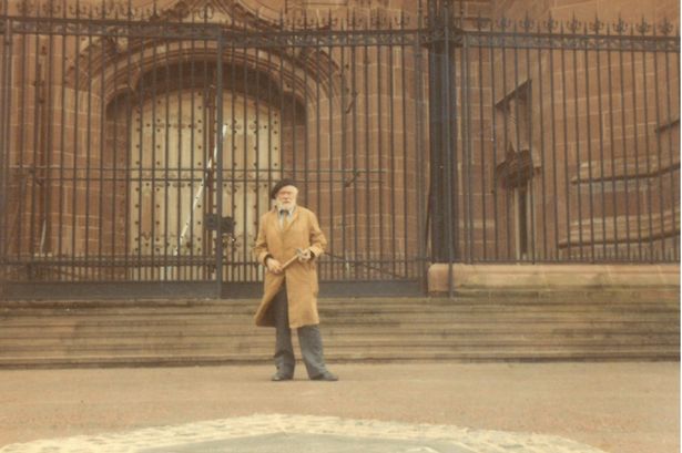 Master stone carver Tom Murphy worked on intricate carvings in Liverpool Cathedral for decades