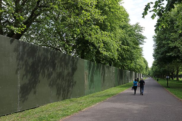 Preparations for BBC Radio 1's Big Weekend are well underway Sefton Park