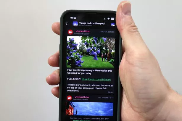 The Liverpool Echo's Things to DO in Liverpool Whatsapp community