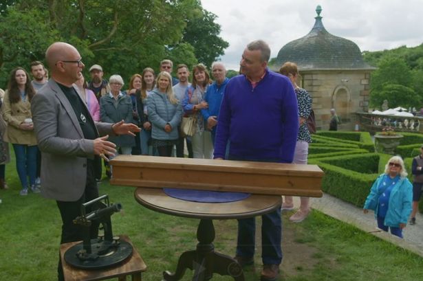 Items belonging to William Lassell were valued on BBC'S Antiques Roadshow in January 2024