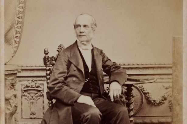  Carte de visite photograph by Maull & Co, of William Lassell (1799-1880)