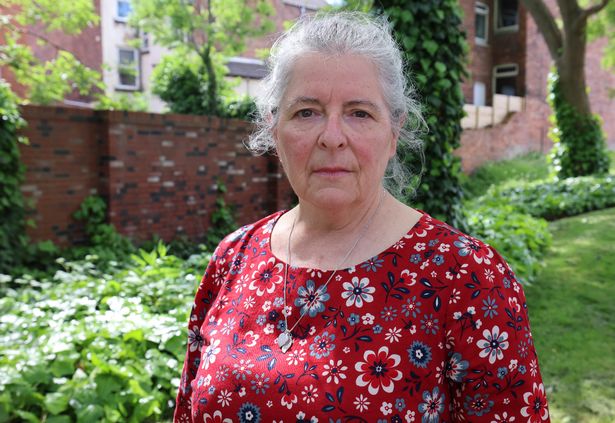 
Diane Sindall memorial in Birkenhead pictured Josephine Wood from RASA Merseyside

