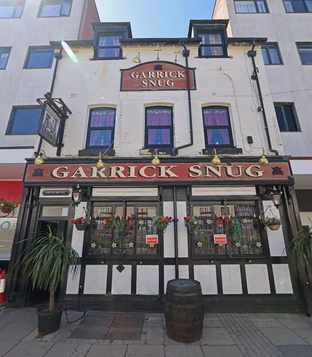 The Garrick Snug pub in Birkenhead