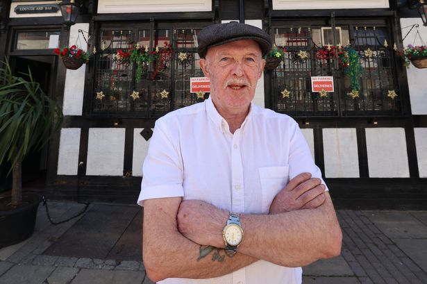 The Garrick Snug pub in Birkenhead pictured Patrick Lynch