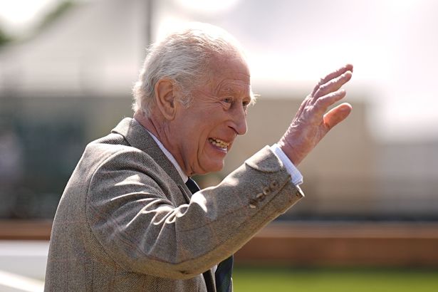 King Charles III attends the Royal Windsor Horse Show at Windsor Castle in Berkshire in May 2025