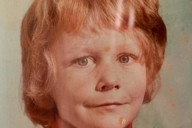Ian Hambridge, aged six or seven