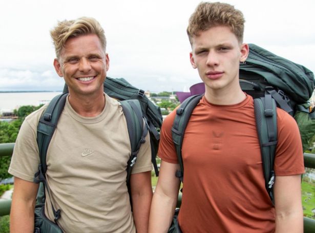 Jeff Brazier competing in Race Across The World with son Freddie