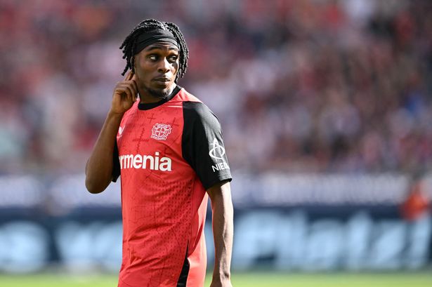 Bayer Leverkusen defender Jeremie Frimpong has been linked with a move to Liverpool