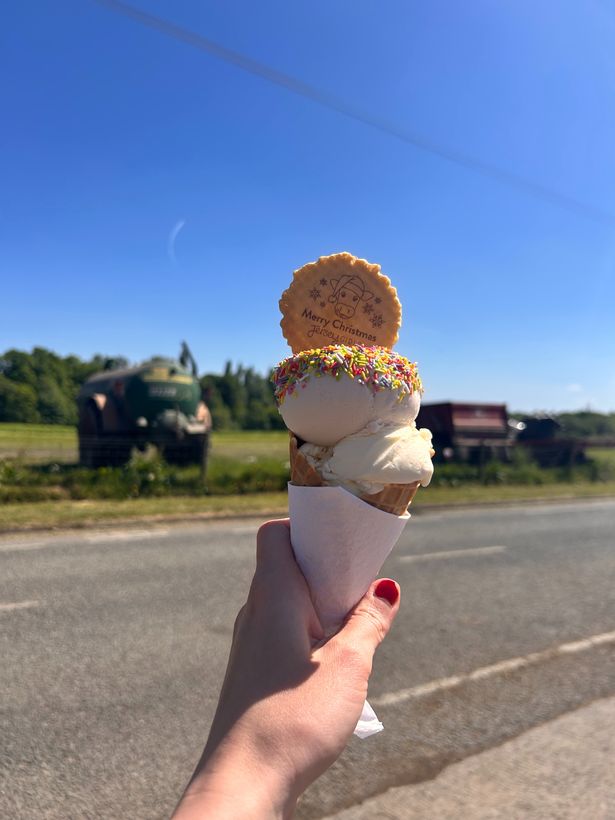 The ice cream shop boasts over 90 flavours 