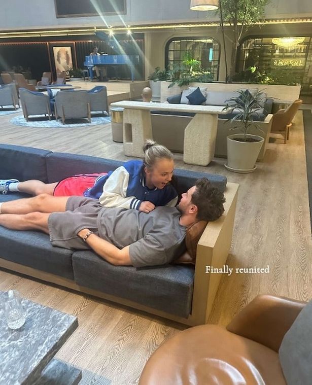 JoJo was reunited with "soulmate" Chris while working in Mexico