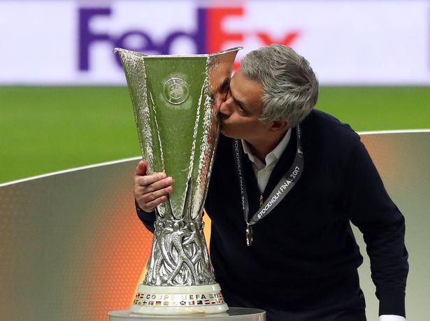 Jose Mourinho oversaw United’s Europa League win in 2017