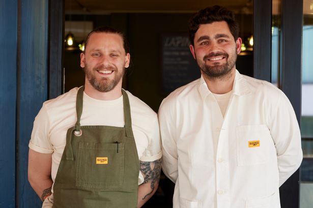 Lapin head chef Jack Briggs-Horan and co-owner Dan Regan