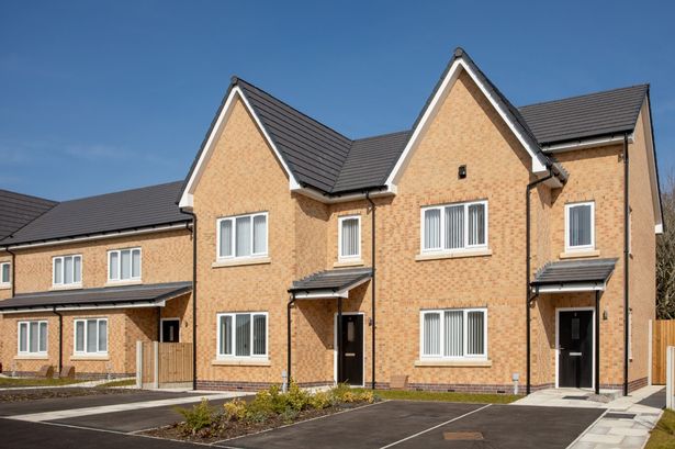 Lickers Lane regeneration project in Whiston