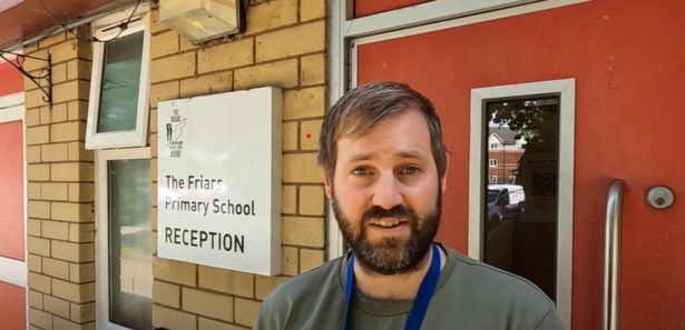 Michael Earnshaw - headteacher of The Friars Primary School in Salford