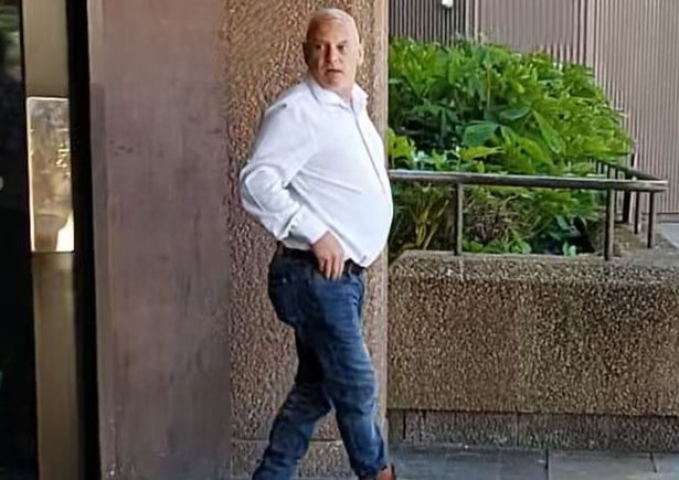 Marc Dougherty outside Liverpool Magistrates' Court