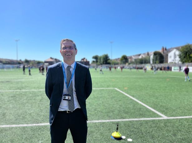 Mark OHagan, headteacher of Sacred Heart Catholic Academy in Crosby