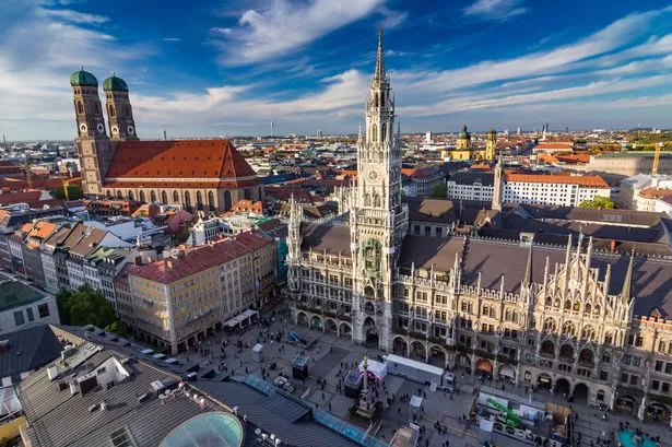 The German city of Munich