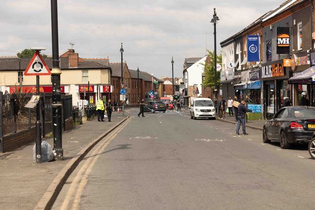 Ladypool Road is cordoned off in both directions following a collision