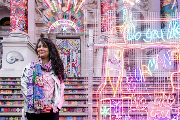 This will be a first for artist Chila Burman