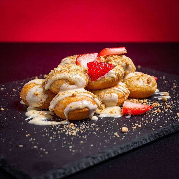 Cheat Daze's strawberry pancakes