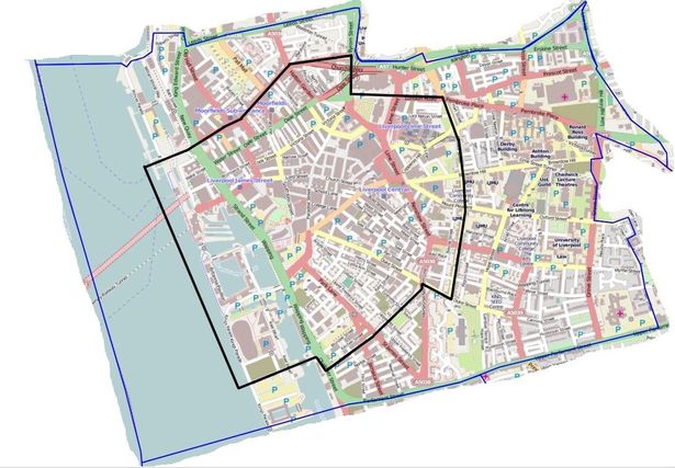 A dispersal zone has been put in place in the city centre