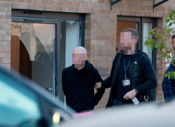A 31-year-old man was arrested on Friday