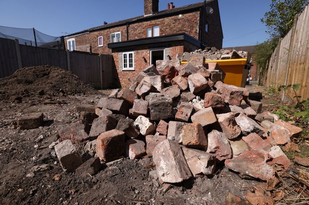 The unfinished work the builder left Rachel from Westhead with