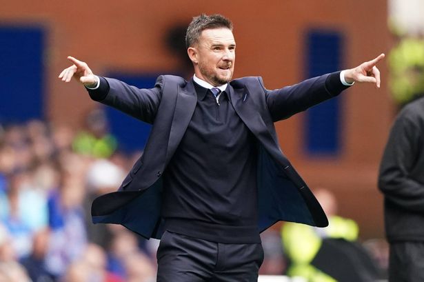 Rangers interim manager Barry Ferguson at Ibrox