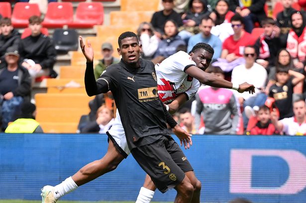 Valencia defender Cristhian Mosquera