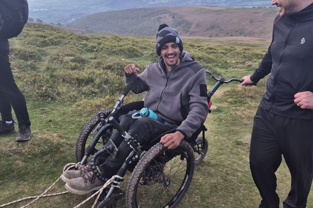  If successful, Liam will become the first person with tetraplegia to complete the climb