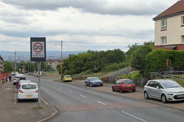 The incident happened on Brigidale Road, at Downcraig Road, in Castlemilk