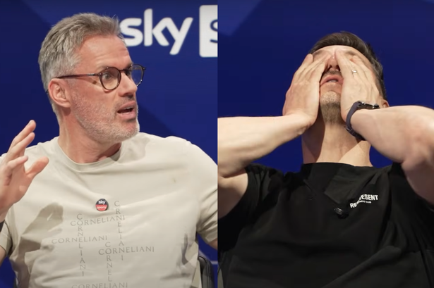 Sky Sports pundits Jamie Carragher and Gary Neville clash again over Liverpool and Manchester United