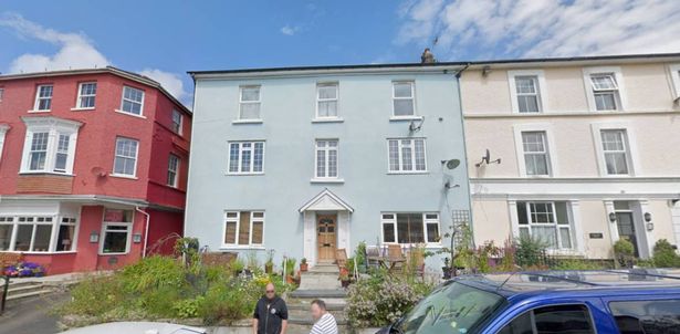There are pastel-coloured houses everywhere you look in Llanwrtyd Wells