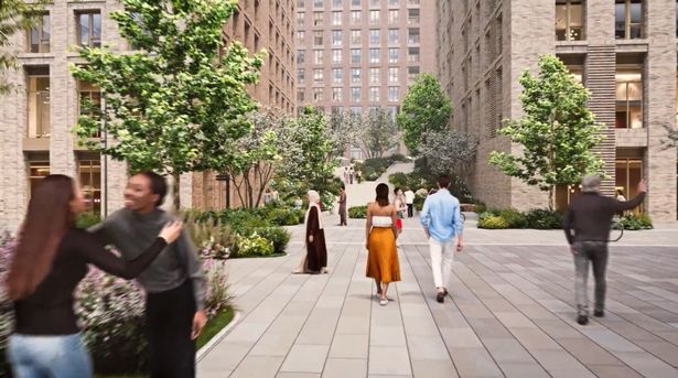 New CGI shows how multi-million pound project will transform Oldham 