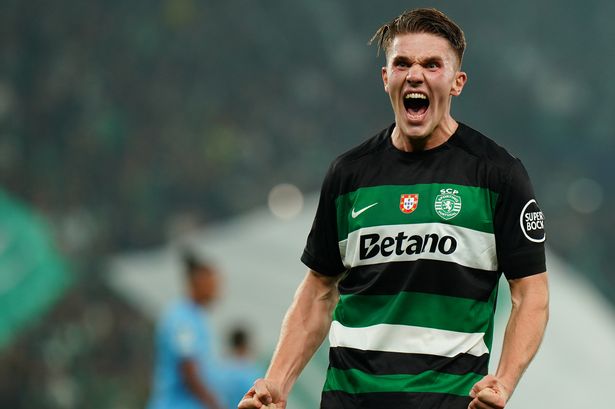 Sporting Lisbon striker Viktor Gyokeres