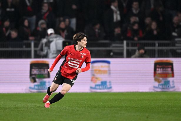 Kyogo Furuhashi of Stade Rennes
